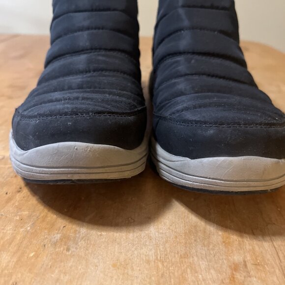 Ryka Adel 2 Women's Athletic Sneakers Sz 8.5M Quilted Slip On Booties Black - Picture 2 of 11